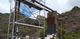 El Cabildo rehabilita el monumento a los fallecidos en el incendio de 1984