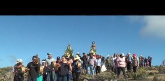San Isidro recorrió el entorno de su ermita en la Montaña de Alajeró