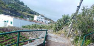 El Ayuntamiento de Valle Gran Rey limpia y acondiciona los caminos de Arure, Las Hayas y Taguluche