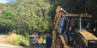 El Cabildo inicia los trabajos de mejora de la carretera entre Juego de Bolas y La Laguna Grande