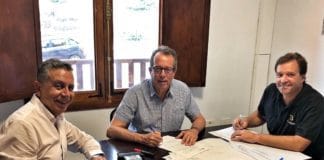 El Ayuntamiento de Hermigua recibe la obra del Pescante incluida en el Fondo de Desarrollo de Canarias (FDCAN)