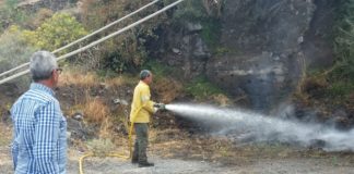 El Ayuntamiento de Valle Gran Rey realiza quemas controladas en Taguluche