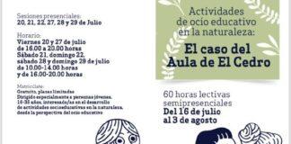 Más de 25 personas participan en el curso de monitor para actividades de ocio educativo en la naturaleza