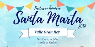 Valle Gran Rey celebra las fiestas en  honor a Santa Marta en ‘Vueltas’