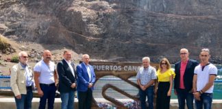 La Consejería de Obras Públicas y Transportes finaliza la obra de urbanización de la terminal de pasajeros del puerto de Vueltas