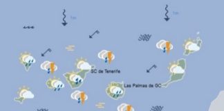 Tormenta para este lunes en la mayor parte del Archipiélago