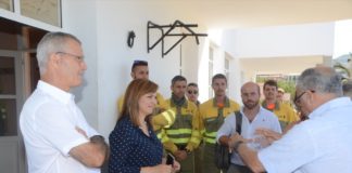 Barreto y Curbelo destacan la importante labor que realiza el EIRIF en La Gomera