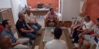 El alcalde de San Sebastián recibe a la judoka Carmen Herrera