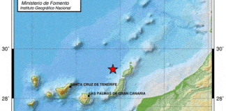 Lanzarote registra un terremoto de magnitud 2,9