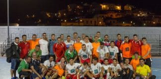 Cuevecitas y La Hila vencedores del segundo torneo de fútbol sala de las Fiestas Lustrales