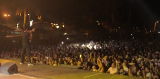 Más de cinco mil personas corearon los grandes éxitos de Elvis Crespo en La Gomera