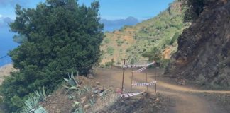 Obras Públicas y Transportes destina 1,2 millones de euros a la mejora de la vía Tazo-Arguamul en La Gomera