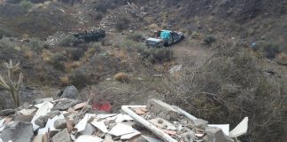 Sí se puede en Valle Gran Rey denuncia el vertido de residuos peligrosos y el interés para extraer áridos en La Hoya de Vueltas