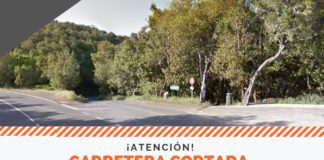 Las  obras de pavimentación de la carretera entre Juego de Bolas y La Laguna Grande finalizan la próxima semana