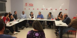 Ángel Víctor Torres se reúne con el PSOE de La Gomera para tratar «los muchos olvidos de CC-PP-ASG con la isla»