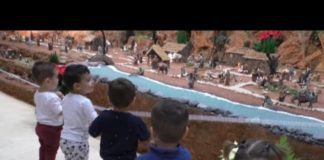 El Cabildo inaugura su portal de Belén cargado de referencias a las Fiestas Lustrales