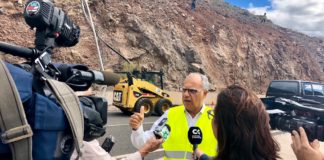 Curbelo reitera la urgencia para materializar las obras incluidas en el convenio de carreteras