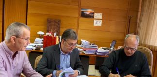 El Cabildo formaliza el contrato del servicio insular de recogida selectiva