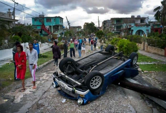 Tornado en Cuba