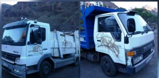 Continúan los actos vandálicos y de sabotaje en Valle Gran Rey