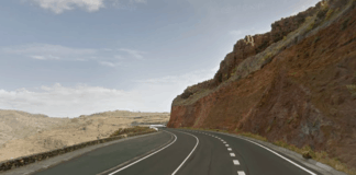 Las carreteras gomeras se benefician de los servicios de mantenimiento durante las 24 horas del día