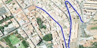 Esta semana comienza la pavimentación entre la Iglesia de La Asunción y el cementerio de San Sebastián