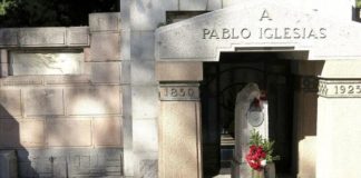 Las tumbas del fundador del PSOE, Pablo Iglesias, y la Pasionaria, profanadas en La Almudena