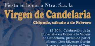 Chipude celebra este sábado las fiestas en honor a la Virgen de Candelaria