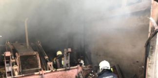 El incendio en la vivienda de San Sebastián tuvo su origen mientras se cometía robo