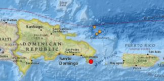 Un terremoto de 5,8 hace temblar la República Dominicana a 135 kilómetros de Punta Cana