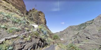 El Cabildo destina cerca de 600 mil euros a diversas actuaciones de mejora en la carretera de La Laja