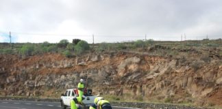 Se pide precaución por un vertido de gasoil en la GM-2 donde actúa ya el operativo de carreteras