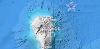 Terremoto de magnitud 2,5 al noreste de La Palma