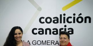 Silvia Martín y Consuelo Rivero, candidatas de Coalición Canaria La Gomera a Congreso y Senado
