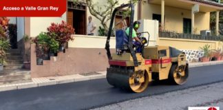 Curbelo: “La mejora del acceso a Valle Gran Rey es una apuesta más por la seguridad de las vías gomeras”