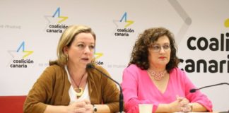 Coalición Canaria celebra la crecida del número de sus votantes
