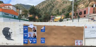 El PSOE no pegará carteles encima de un poema de Pedro García Cabrera en Vallehermoso