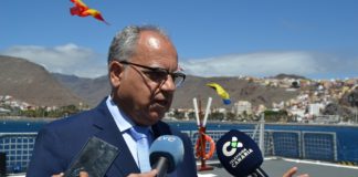 Curbelo reitera la importancia de desbloquear el Puerto de Fonsalía al ser clave para la cohesión territorial