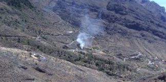 Controlado el conato de incendio declarado en Taguluche, Valle Gran Rey