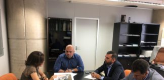 Yordan Piñero aborda junto al Gobierno de Canarias las mejoras a realizar en la travesía de Hermigua