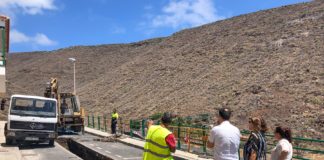 Las obras de mejora del saneamiento de Las Galanas entran en su recta final