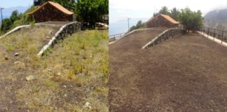 Hermigua adecua sus espacios públicos con la colaboración del Cabildo de La Gomera