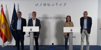 El presidente de Canarias avanza que esta tarde se prevé declarar como estabilizado el incendio de Gran Canaria