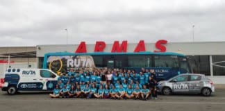 Los 45 universitarios de Ruta Siete llegan a La Gomera