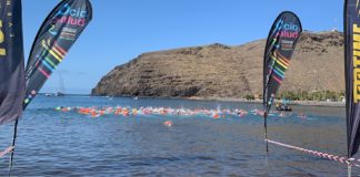 La Gomera se lanza al agua en su primera travesía a nado