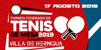 Hermigua acoge este sábado el Torneo Federado de Tenis de Mesa 2019