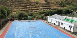 El Ayuntamiento de Hermigua acomete mejoras en el polideportivo de El Curato