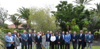 Más de 20 Empresarios y Asociaciones empresariales canarias, visitan las áreas industriales de La Gomera, y muestran su interés por su desarrollo