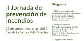 Valle Gran Rey acoge la II jornada sobre prevención de incendios