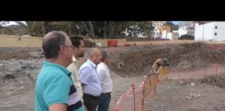 Curbelo valora el avance en las obras del Centro Sociosanitario de La Gomera
